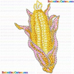 Corn 17 Embroidery Design