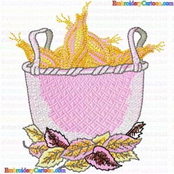 Corn 19 Embroidery Design