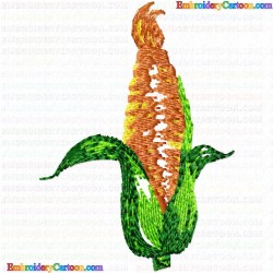 Corn 2 Embroidery Design