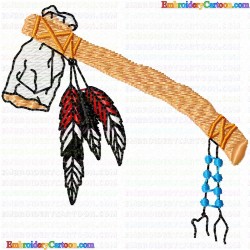 Cowboy and Hunter 103 Embroidery Design