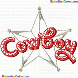 Cowboy and Hunter 13 Embroidery Design