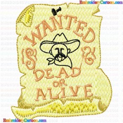 Cowboy and Hunter 43 Embroidery Design