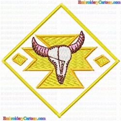 Cowboy and Hunter 46 Embroidery Design