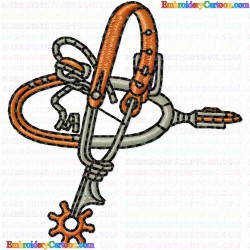 Cowboy and Hunter 5 Embroidery Design