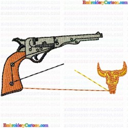 Cowboy and Hunter 6 Embroidery Design