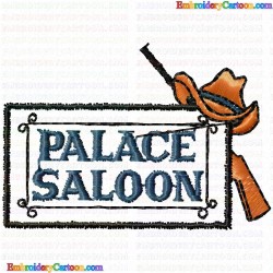 Cowboy and Hunter 8 Embroidery Design