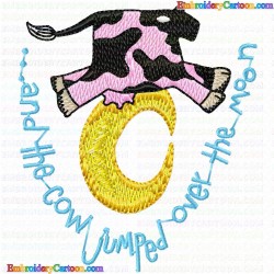 Cows 19 Embroidery Design