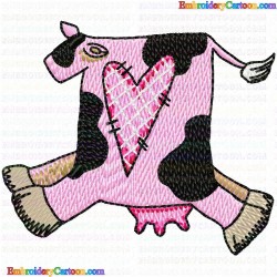 Cows 22 Embroidery Design