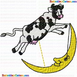 Cows 28 Embroidery Design