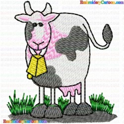 Cows 31 Embroidery Design