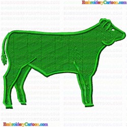 Cows 40 Embroidery Design