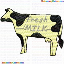 Cows 52 Embroidery Design