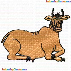 Cows 55 Embroidery Design