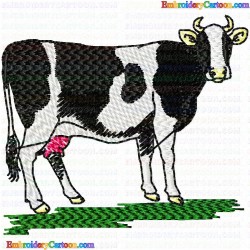 Cows 56 Embroidery Design