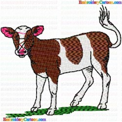 Cows 57 Embroidery Design