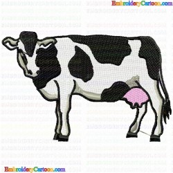 Cows 69 Embroidery Design