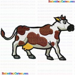 Cows 70 Embroidery Design