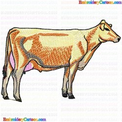 Cows 75 Embroidery Design