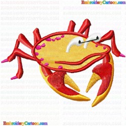 Crab 11 Embroidery Design