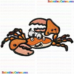 Crab 13 Embroidery Design