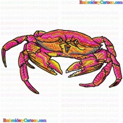 Crab 15 Embroidery Design