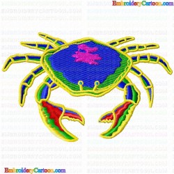 Crab 1 Embroidery Design
