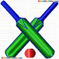 Cricket 3 Embroidery Design