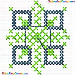 Cross Stitches 105 Embroidery Design