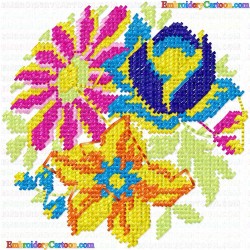 Cross Stitches 121 Embroidery Design