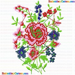 Cross Stitches 124 Embroidery Design