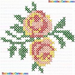 Cross Stitches 25 Embroidery Design