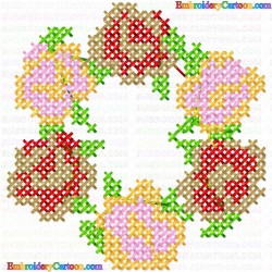 Cross Stitches 28 Embroidery Design