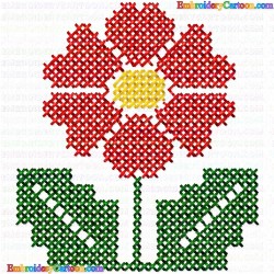 Cross Stitches 2 Embroidery Design