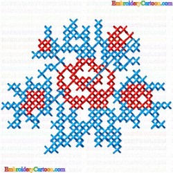 Cross Stitches 55 Embroidery Design