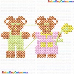 Cross Stitches 85 Embroidery Design