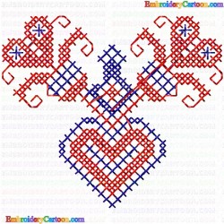 Cross Stitches 8 Embroidery Design