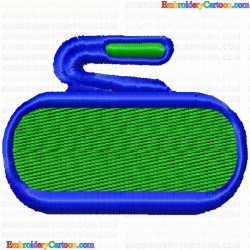 Curling Rocks 6 Embroidery Design