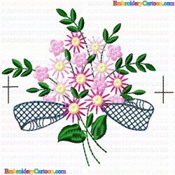 Daisy Flower 13 Embroidery Design