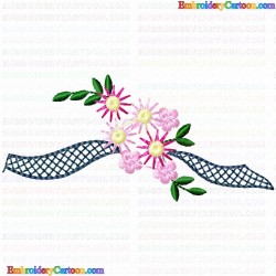 Daisy Flower 14 Embroidery Design