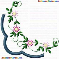 Daisy Flower 22 Embroidery Design
