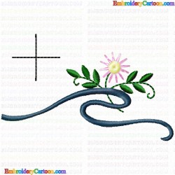 Daisy Flower 6 Embroidery Design