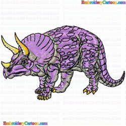 Dinosaur 106 Embroidery Design