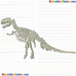 Dinosaur 107 Embroidery Design