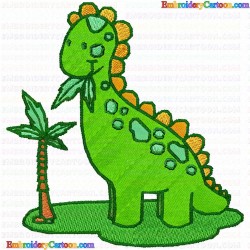 Dinosaur 1 Embroidery Design