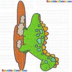 Dinosaur 22 Embroidery Design