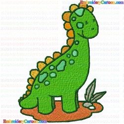 Dinosaur 23 Embroidery Design