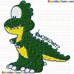 Dinosaur 24 Embroidery Design