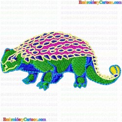 Dinosaur 50 Embroidery Design