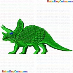 Dinosaur 63 Embroidery Design