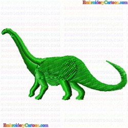 Dinosaur 64 Embroidery Design